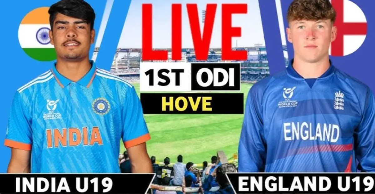 India U19 vs England U19 1st ODI 2025